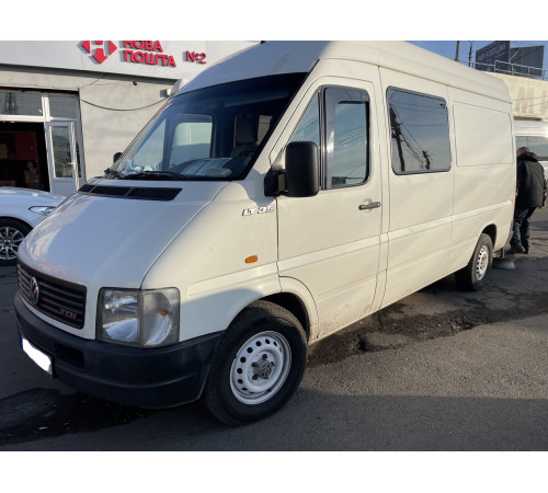 Дефлектори вікон Volkswagen LT 1996-2006 клей Г-образ=90, 2шт.2D (Heko)