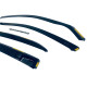 Дефлектори вікон Volkswagen Golf VIII 2020+ Hatchback (вставні, комплект 4 шт) (Heko)