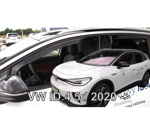 Дефлектори вікон Volkswagen ID.4 2020+ (комплект 4 шт) (Heko)