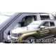 Дефлектори вікон Hyundai Santa Fe V (MX5) 2024+ (вставні, комплект 4 шт) LSE (Heko)