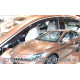 Дефлекторы окон Toyota Camry XV80 224+ (вставные, комплект 4 шт) Sedan (LSE) (Heko)