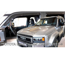 Дефлекторы окон Toyota LC Prado J250 2023+ LSE (вставные, комплект 4 шт) (Heko)