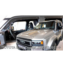 Дефлектори вікон Toyota LC Prado J250 2023+ LSE (вставні, комплект 4 шт) (Heko)