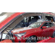 Дефлектори вікон BMW X3 F G45 2024+ (вставні, комплект 4 шт) (LSE) (Heko)
