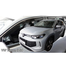 Дефлектори вікон Volkswagen Tayron II 2024+ (вставні, комплект 4 шт) (LSE) (Heko)