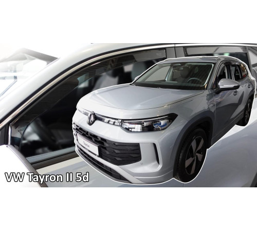 Дефлектори вікон Volkswagen Tayron II 2024+ (вставні, комплект 4 шт) (LSE) (Heko)