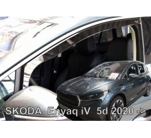 Дефлектори вікон Skoda Enyaq iV 2022+ (вставні, комплект 4 шт) Coupe (Heko)