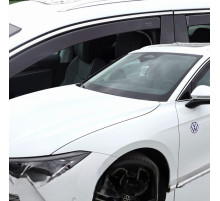 Дефлектори вікон Volkswagen Passat B9 2023+ Combi (вставні, комплект 4 шт) (Heko)