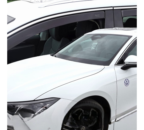 Дефлектори вікон Volkswagen Passat B9 2023+ Combi (вставні, комплект 4 шт) (Heko)