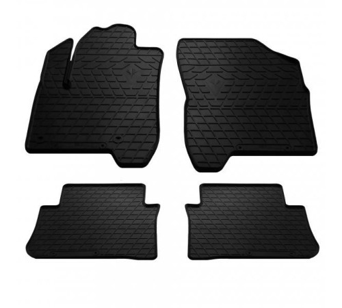 Резиновые коврики в салон Citroen C3 Picasso 2009-2017 (Stingray)