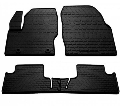 Гумові килимки в салон Ford C-Max II 2011-2019 (Stingray)