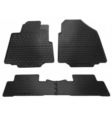 Гумові килимки в салон Honda Pilot 2008-2015 (Stingray)