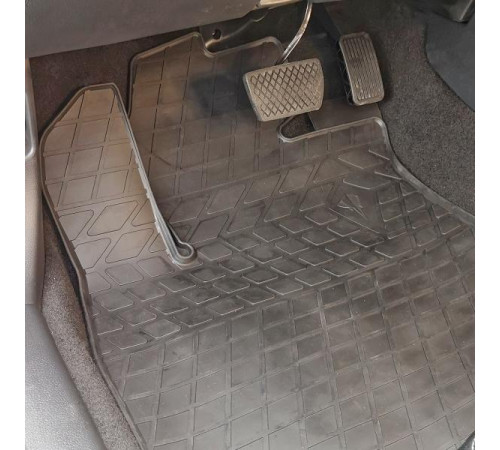 Гумові килимки в салон Honda Civic (4d/5d) 2017-2021 (Stingray)