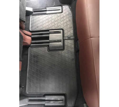 Гумові килимки в салон Mazda CX-9 (TC) 2016-2024 комплект з 6 штук (Stingray)