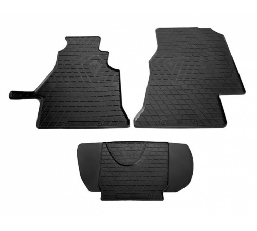 Гумові килимки в салон Volkswagen LT 2 1996-2006 1plus2 (Stingray)