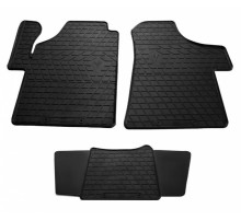 Гумові килимки в салон Mercedes W639 Vito/Viano II 2003-2014 комплект з 3 штук (Stingray)