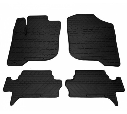 Гумові килимки в салон Mitsubishi Pajero Sport II 2008-2016 (Stingray)
