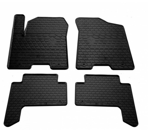 Резиновые коврики в салон Nissan Patrol (Y62), 2010-2024 (Stingray)