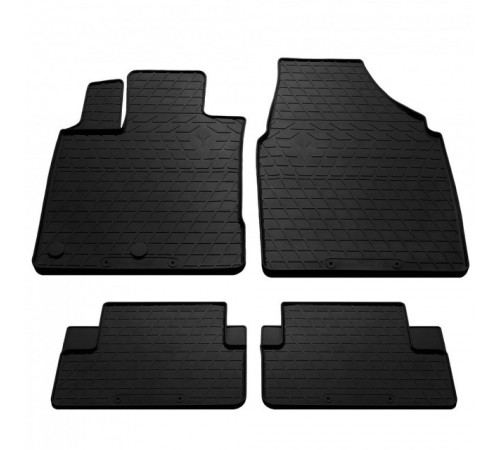 Гумові килимки в салон Nissan Qashqai (J10) 2007-2014 (Stingray)