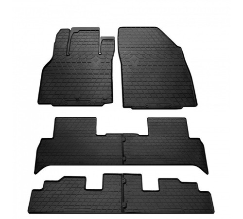 Гумові килимки в салон Renault Grand Scenic III 2009-2016 (Stingray)