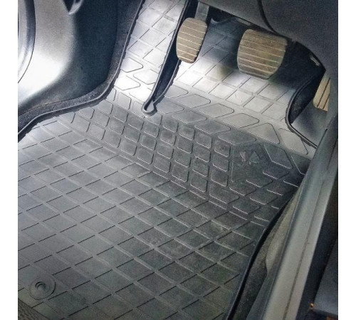Гумові килимки в салон Renault Megane III 2008-2015 (Stingray)
