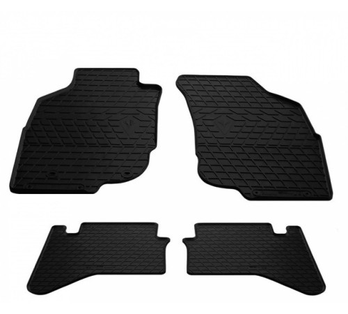 Гумові килимки в салон Toyota Hilux VII 2004-2015 (Stingray)