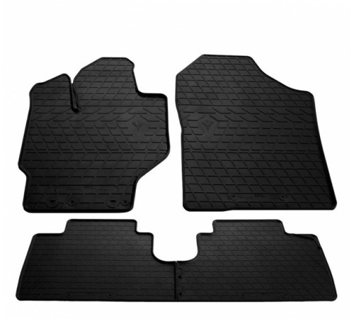 Гумові килимки в салон Toyota Yaris III (XP13) 2011-2020 (Stingray)