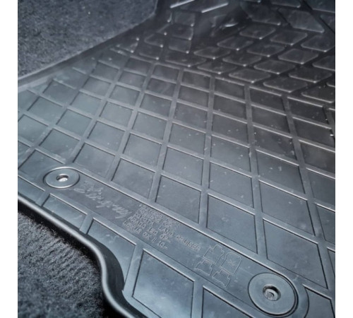 Резиновые коврики в салон Toyota Land Cruiser Prado (J150) 2009-2023 (Stingray)