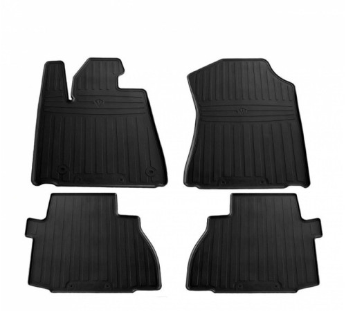 Гумові килимки в салон Toyota Sequoia II (XK60) 2008-2022 (Stingray)