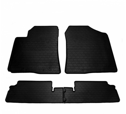 Гумові килимки в салон Toyota Corolla Verso (ZER/ZZE) 2004-2009 (Stingray)