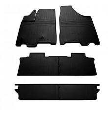 Гумові килимки в салон Toyota Sienna III 2010-2020 (Stingray)