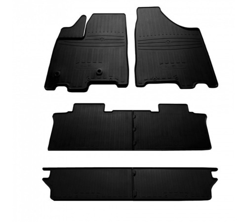 Гумові килимки в салон Toyota Sienna III 2010-2020 (Stingray)