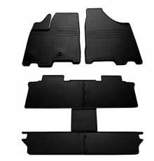 Гумові килимки в салон Toyota Sienna III 2010-2020 (Stingray)