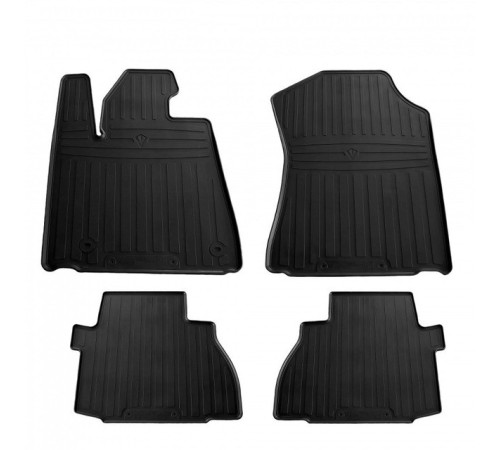 Гумові килимки в салон Toyota Tundra 2014-2021 (Stingray)