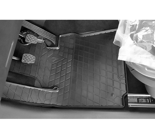 Гумові килимки в салон Volkswagen Caddy III 2003-2020 (Stingray)