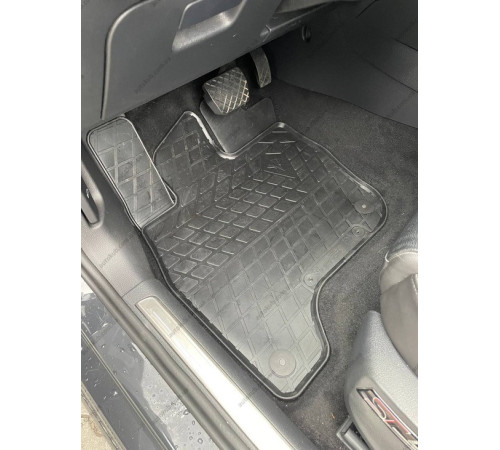 Гумові килимки в салон Volkswagen e-Golf 2014-2020 (Stingray)
