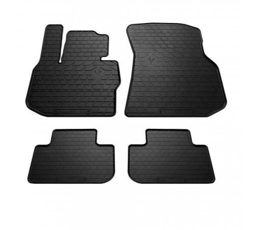 Гумові килимки в салон BMW X3 (G01) 2017-2024 (Stingray)