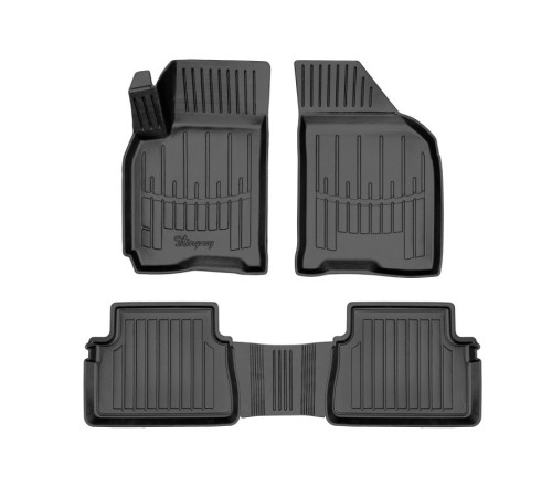 Гумові 3D килимки Daewoo Gentra 2013+ (Stingray)