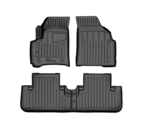 Гумові 3D килимки Chevrolet Tacuma 2000-2008 (Stingray)