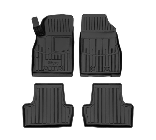 Гумові 3D килимки Chevrolet Volt І 2010-2015 (Stingray)