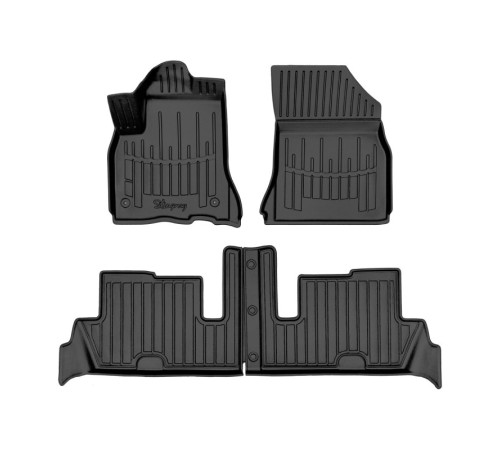 Гумові 3D килимки Citroen C4 Picasso 2006-2013 (Stingray)