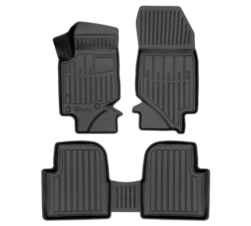 Резиновые 3D коврики Citroen C4 Х 2022+ (Stingray)