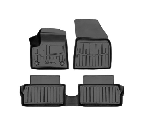 Гумові 3D килимки Citroen e-C3 (IV) 2024+ (Stingray)