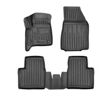 Гумові 3D килимки Citroen C3 Aircross 2024+ гібрид (Stingray)