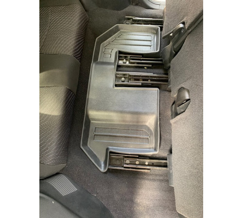 Гумові 3D килимки Dodge Journey 2008-2019 3 ряд (Stingray)