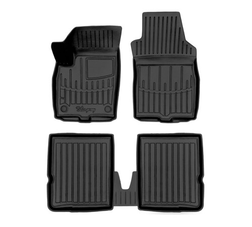 Гумові 3D килимки Fiat Panda 2003-2012 (Stingray)
