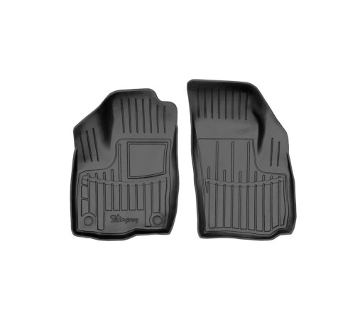 Гумові 3D килимки 1 ряд Fiat Doblo I 2000-2010 (Stingray)
