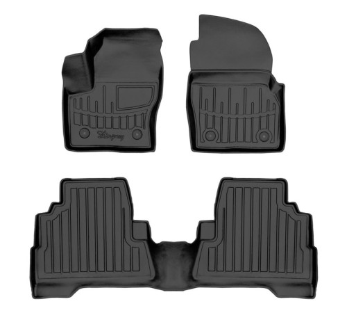 Гумові 3D килимки Ford Escape III 2013-2019 (Stingray)