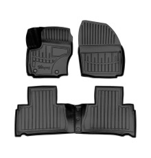 Гумові 3D килимки Ford Galaxy (WA6) 2006-2015 овальні кліпси (Stingray)