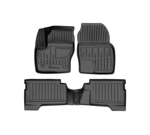 Гумові 3D килимки Ford C-Max hybrid 2010-2019 (Stingray)